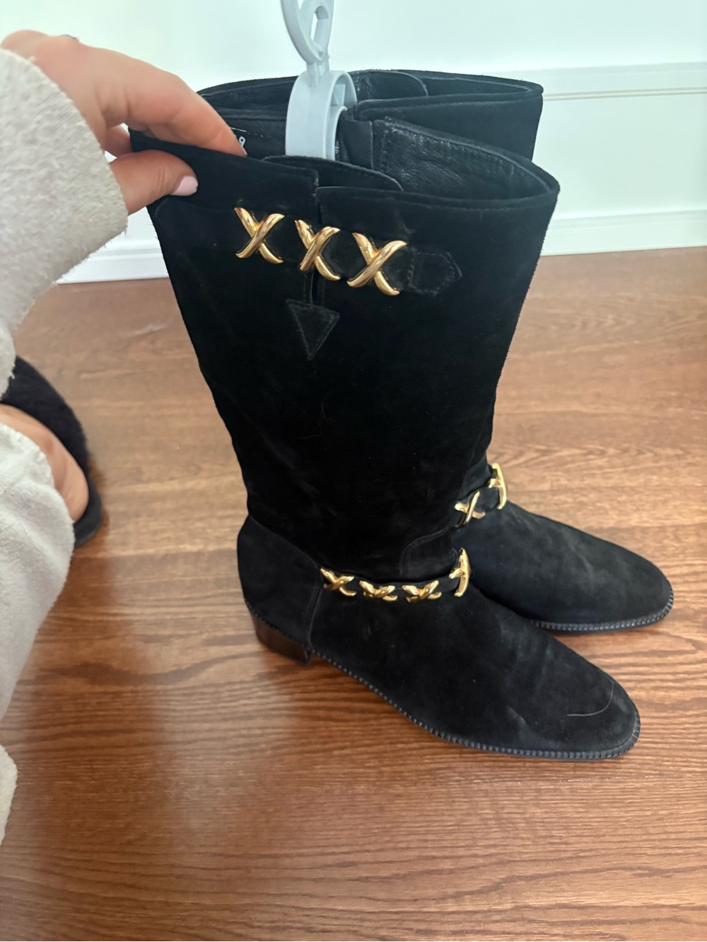 Vintage Italian leather boots